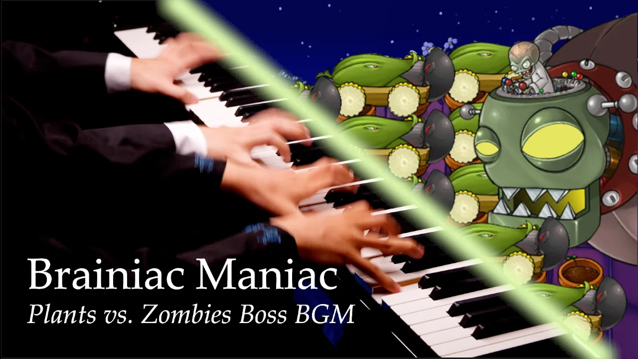 Brainiac Maniac - Plants vs. Zombies by VulcanPiano
