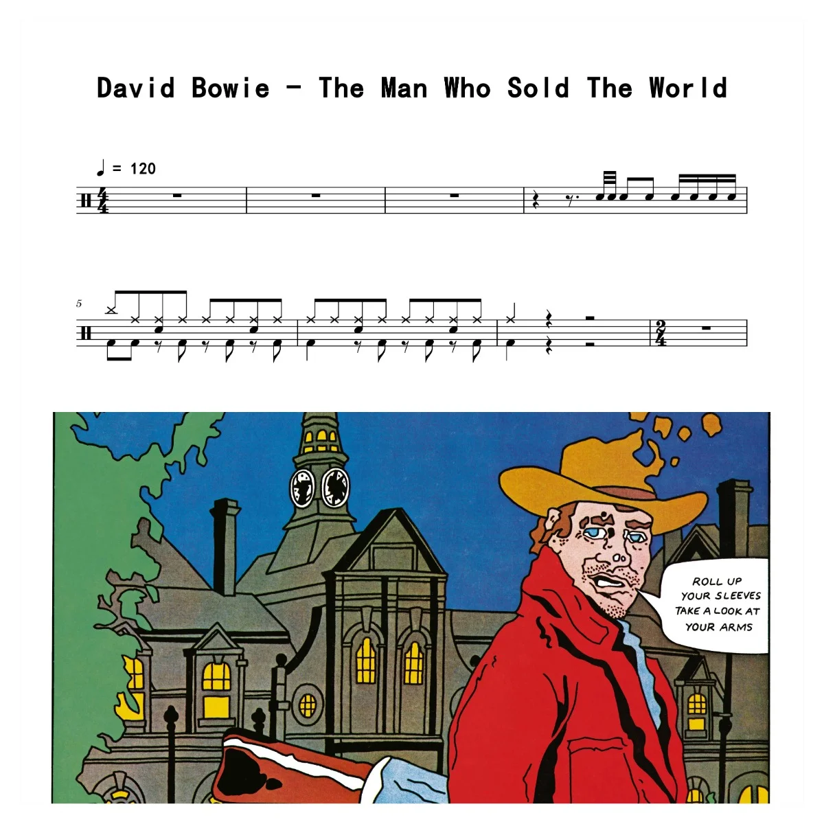 The Man Who Sold The World - David Bowie by 老虎不说谎