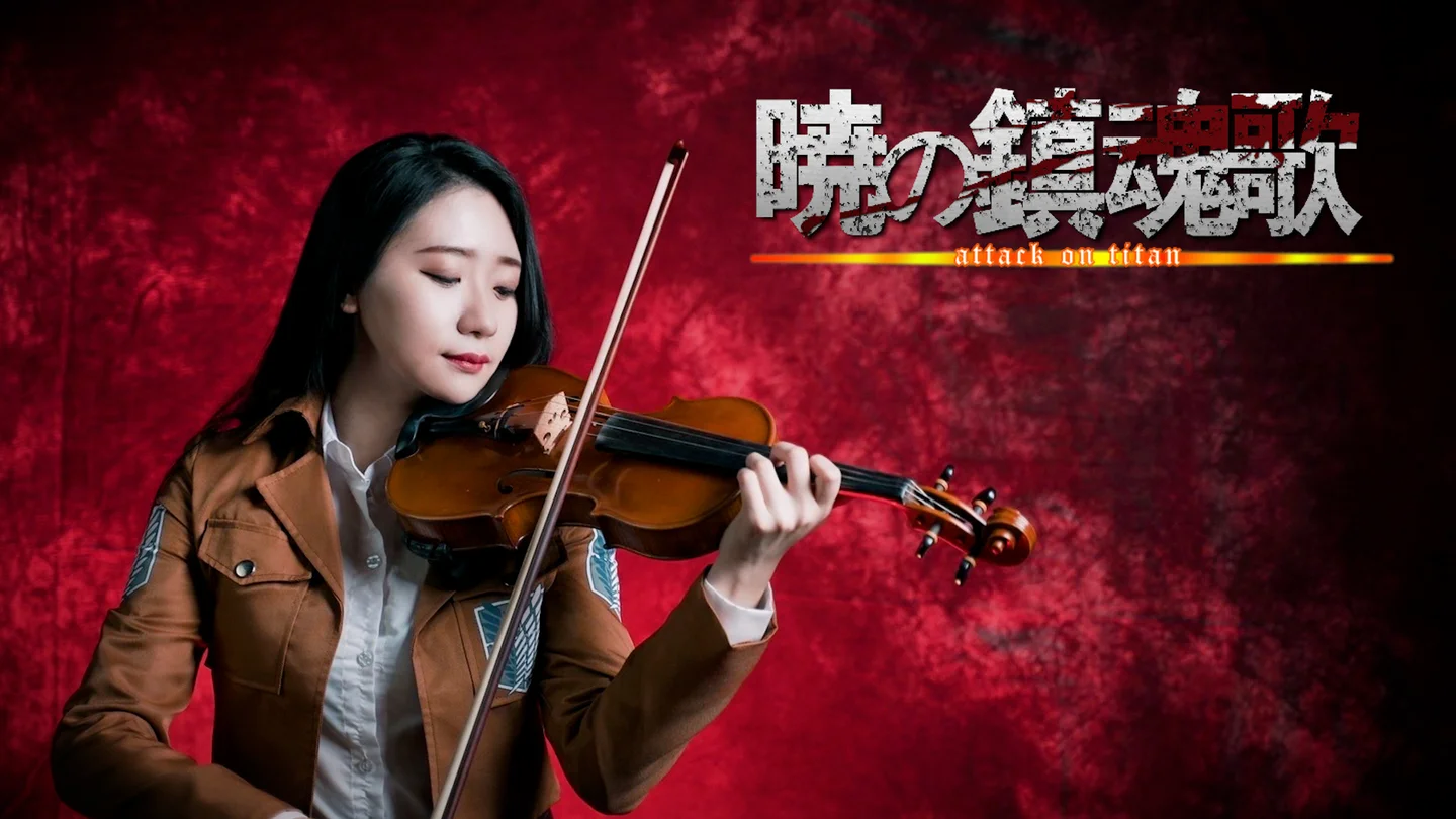 Akatsuki no requiem - Linked Horizon (Attack on Titan Season 3 ED Includes Instrumental) by Kathie Violin 黃品舒小提琴