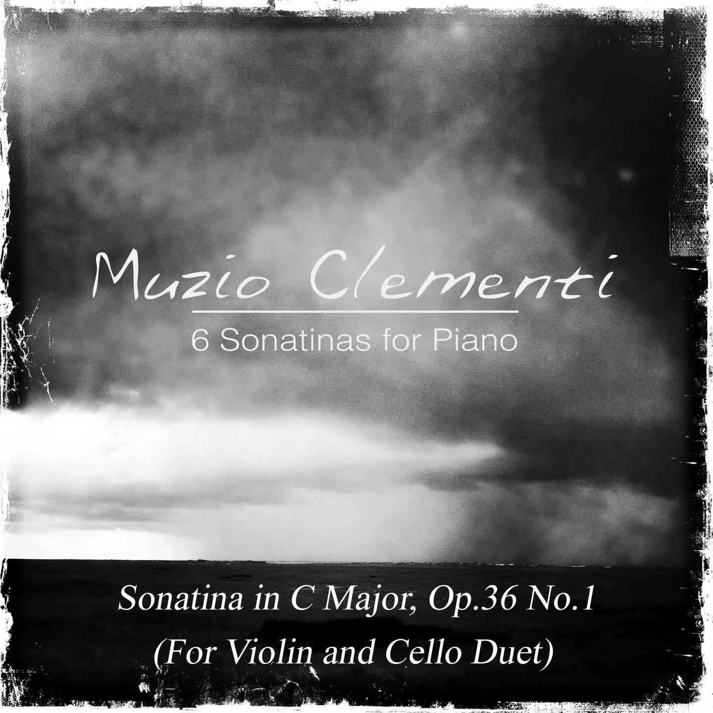 Sonatina in C Major, Op.36 No.1 - Muzio Clementi ((For Violin and Cello Duet) Score and Parts) by poonmusic