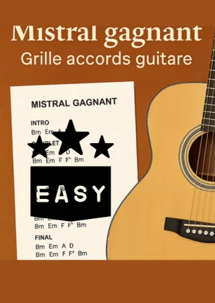 Mistral Gagnant - Renaud by Guitaretoday.com