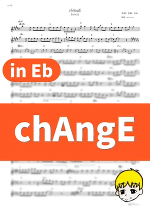 chAngE - miwa (Bleach / in Eb) by muta-sax
