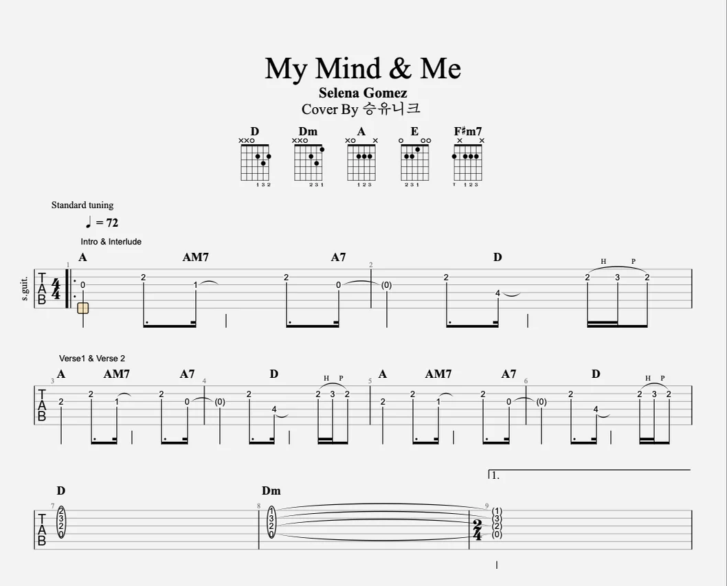 My Mind and Me - Selena Gomez by 승유니크