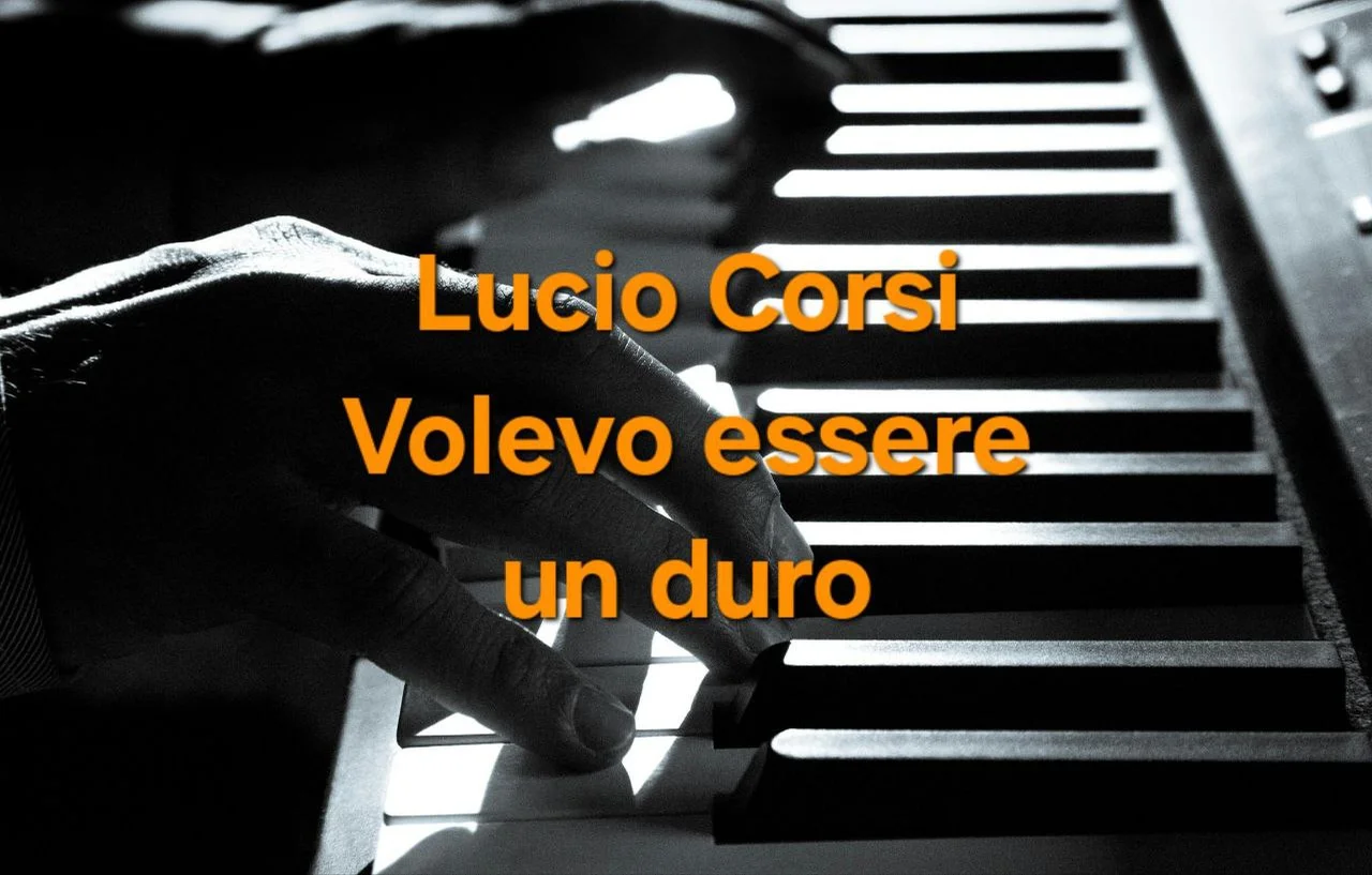 Volevo essere un duro (Piano cover)