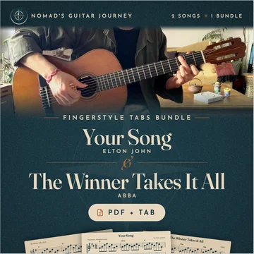 Your Song & Winner Takes it all - TABS BUNDLE! 