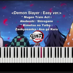 [Easy] Demon Slayer-Mugen Train Act ,S2 : OP+ED