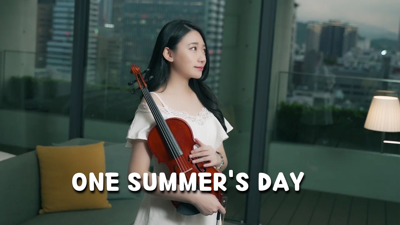 One Summer's Day - Joe Hisaishi (Spirited Away OST Includes Instrumental) by Kathie Violin 黃品舒小提琴