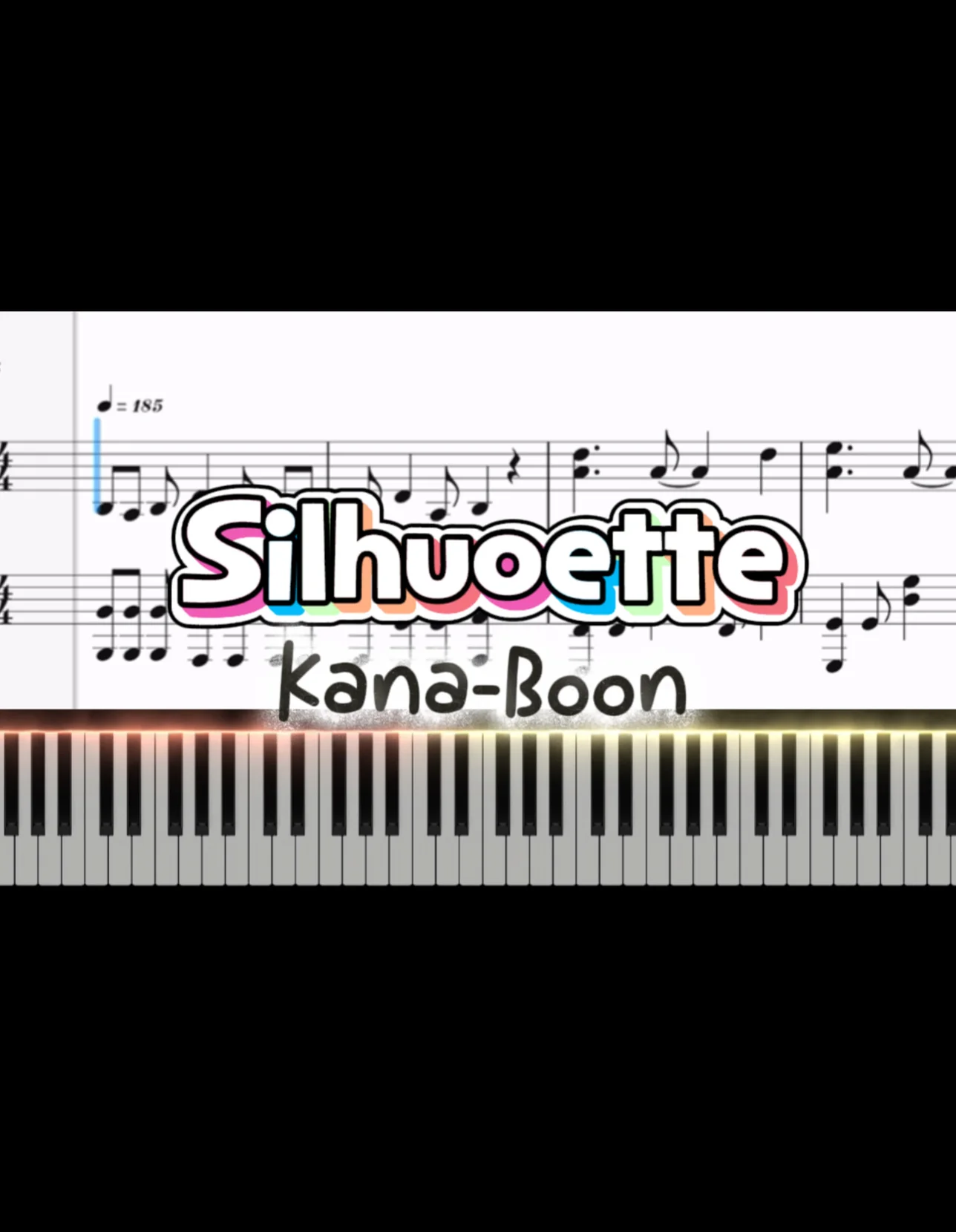 Silhuoette - Kana-Boon by Punnaruj-House of Music
