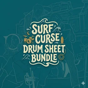 Surf Curse drum sheet bundle