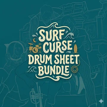 Surf Curse drum sheet bundle