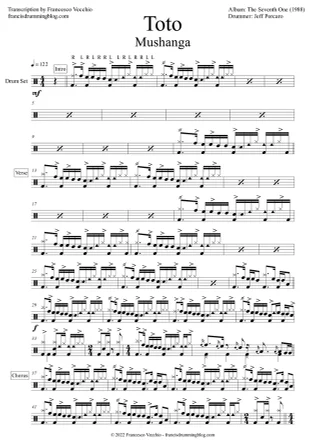 Mushanga - Toto by David Paich, Jeff Porcaro
