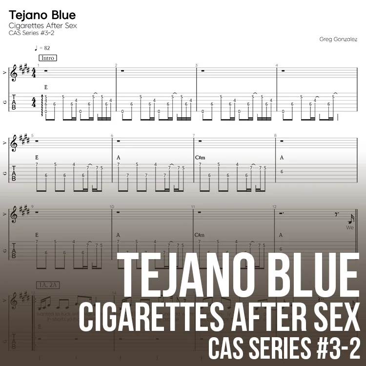 Tejano Blue - Cigarettes After Sex by WOORAM