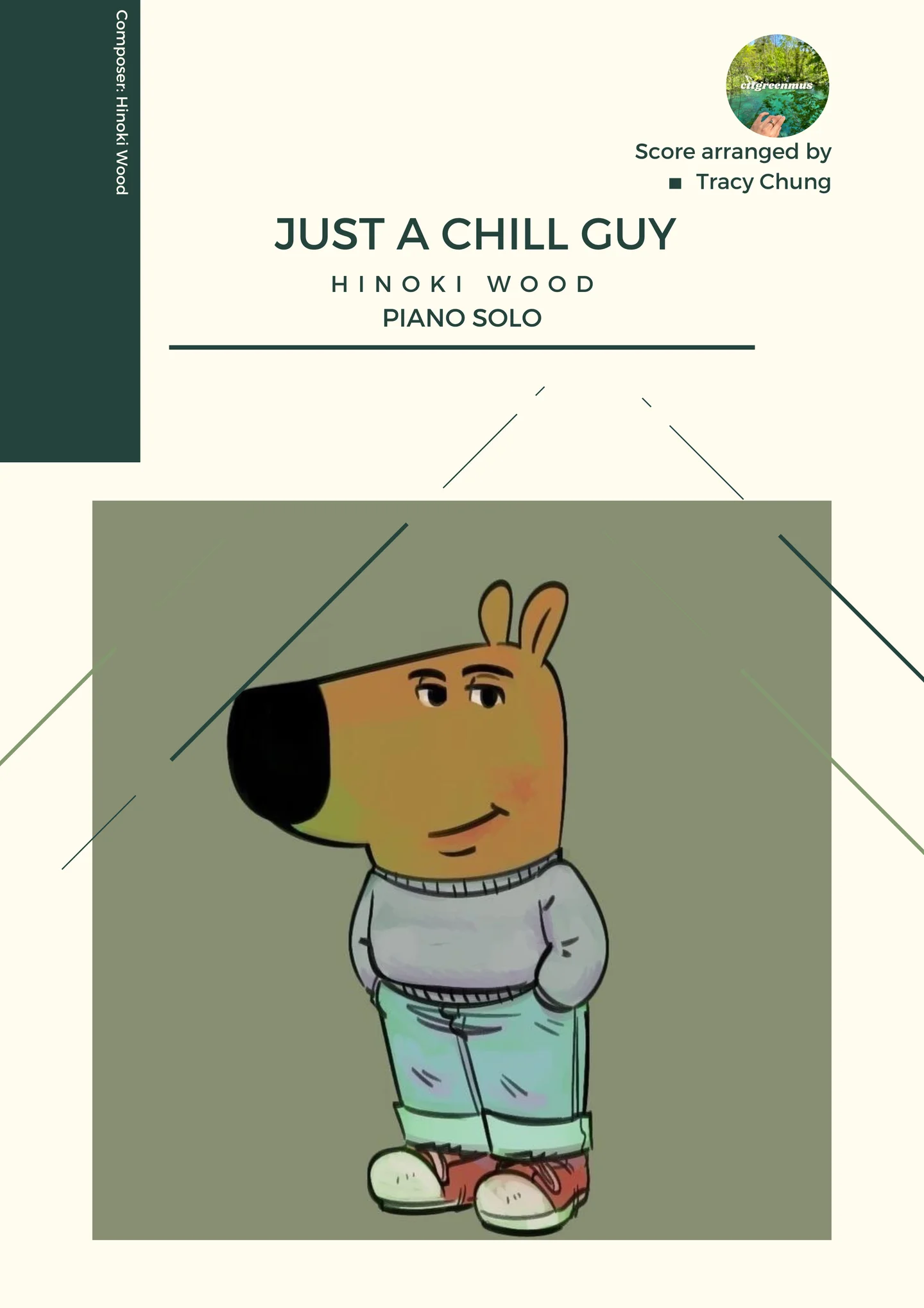 Just a Chill Guy (Piano Solo) by Tracy Chung