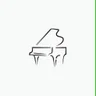 J-pop Music piano
