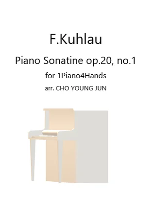 F.Kuhlau_op.20,_no.1 for 1Piano4Hands - F.Kuhlau (피아노연탄곡) by Cho Young Jun