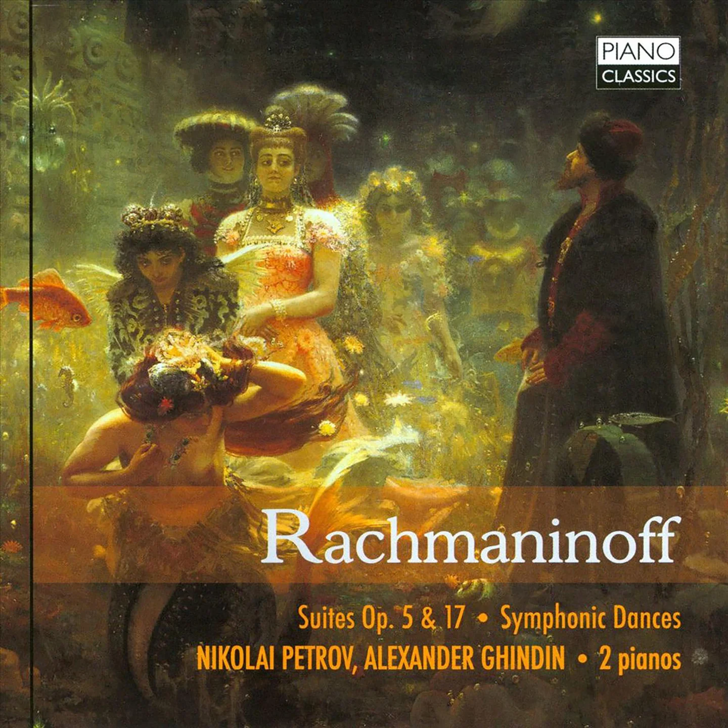 Suite No.1, Op.5 II.La nuit... L'amour - Sergei Rachmaninoff (("Fantaisie-tableaux") Original For 2 Pianos 4hands) by poon
