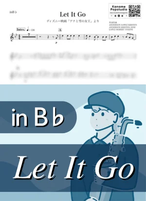 Let It Go ( inB♭/ Frozen ) - Disney by Kaname@Popstudio