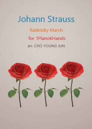 Radetzky March for 1Piano6Hands - Johann Strauss by Choyoungjun
