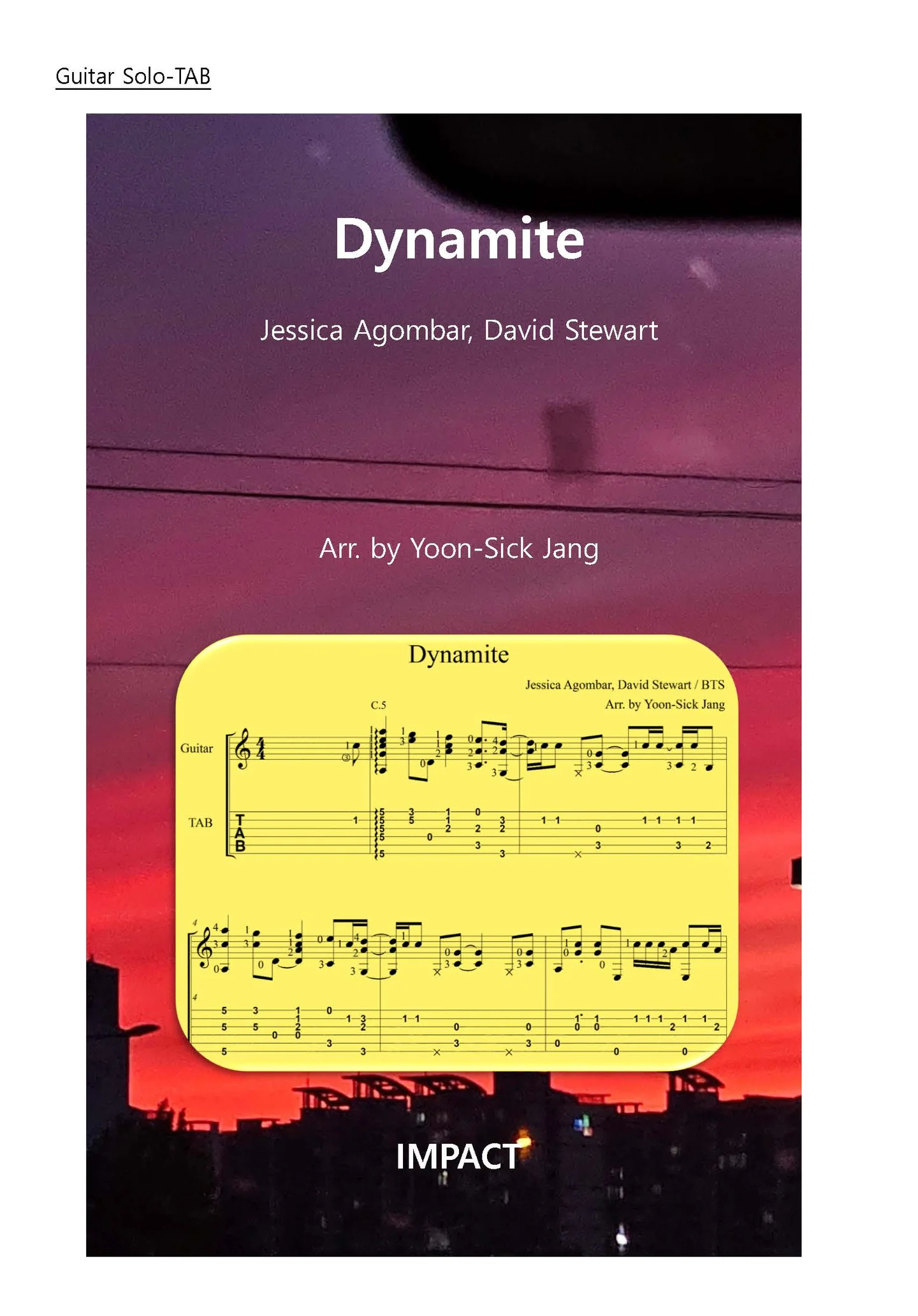 Dynamite - David Stewart, Jessica Agombar by Yoon-Sick Jang