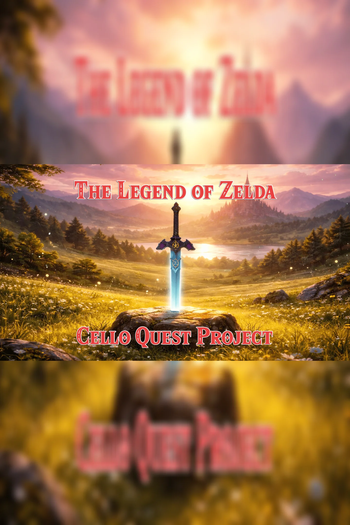 The Legend of Zelda - Koji Kondo (4 Cellos Ensemble) by Cello Quest Project