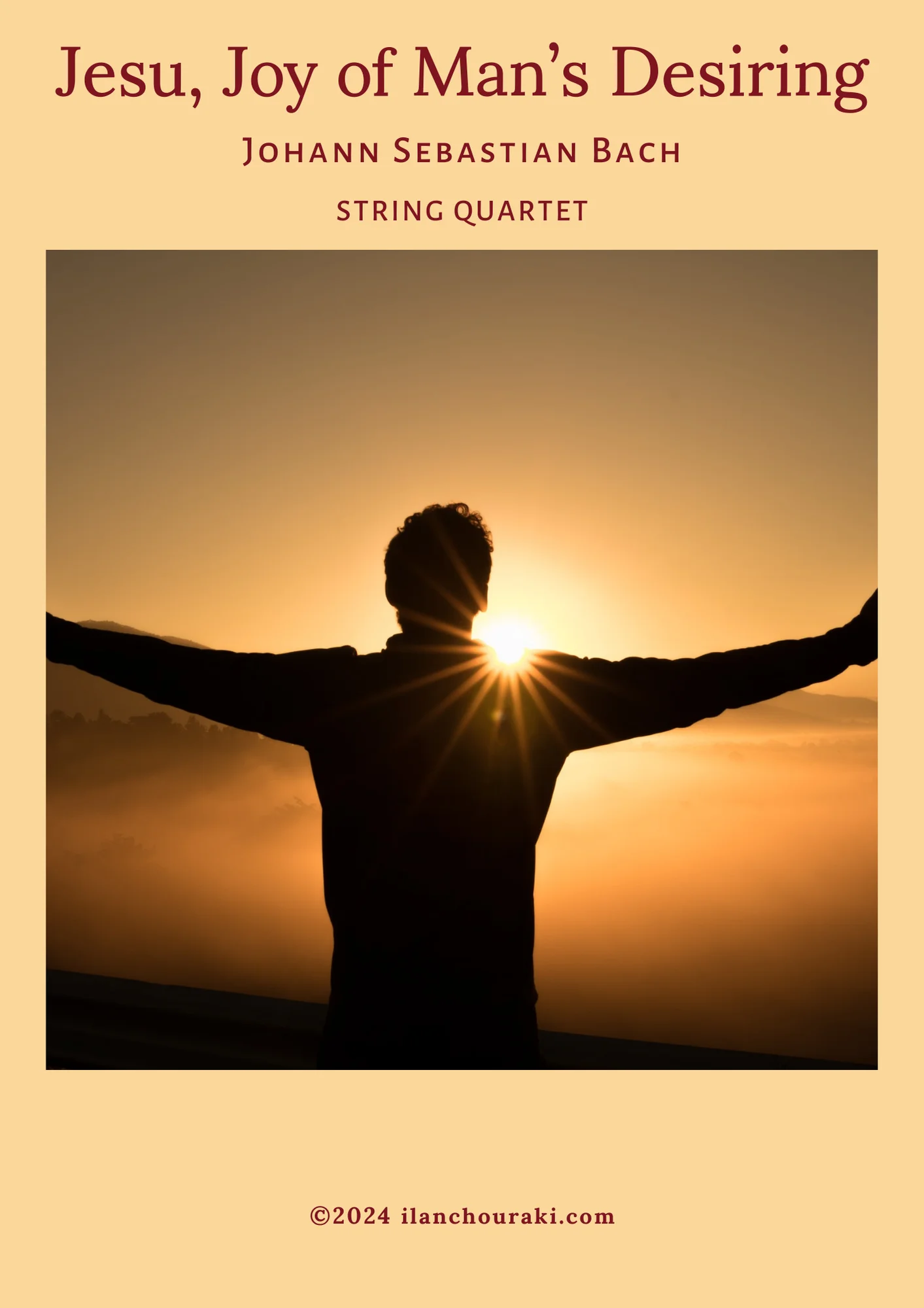 Jesu, Joy of Man’s Desiring - J.S. Bach (String Quartet) by Ilan Chouraki