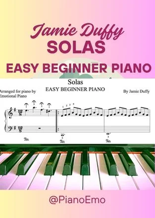 Solas - Jamie Duffy ((Very Easy Beginner Relaxing Piano)) by Emotional Piano