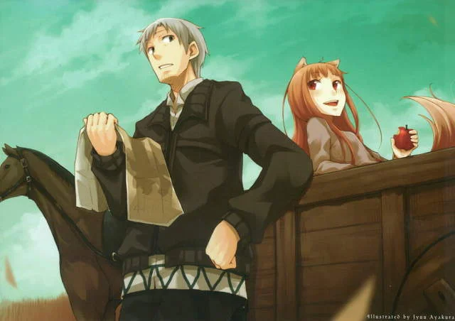 On a journey - Spice and Wolf (Tomohiko Kira) by Lilac.C