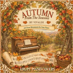 Autumn by Vivaldi (The Four Seasons) - Easy Piano Collection in C Major | PDF
