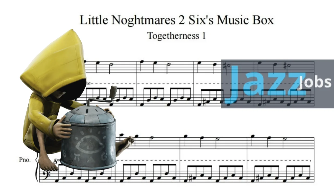 Little Nightmares2 Six's Music Box (Togetherness)Piano Music - Little Nightmares2 by Jazzjobs