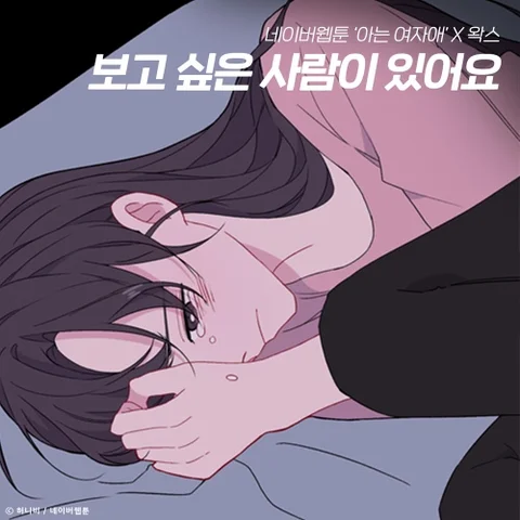 보고 싶은 사람이 있어요 (아는 여자애 X 왁스)