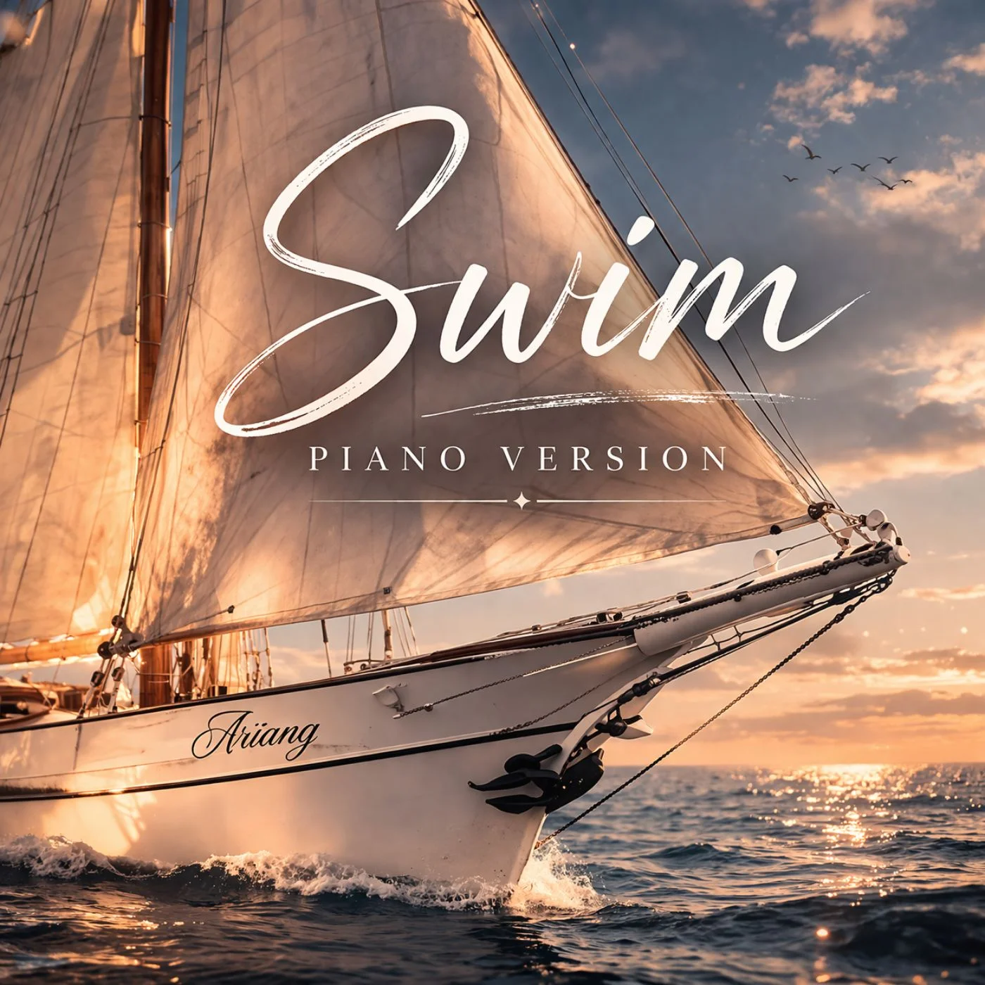 Swim - BTS (piano sheet music) by Mel's Music Corner