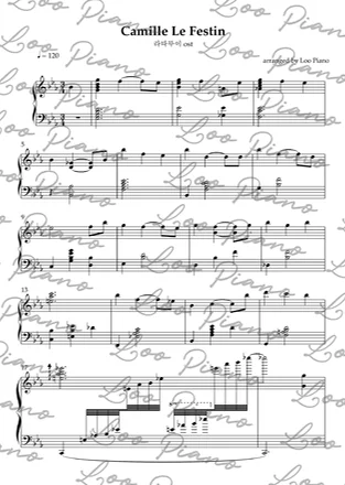 Le Festin - Camille, Michael Giacchino (Jazz ver.) by Loo Piano