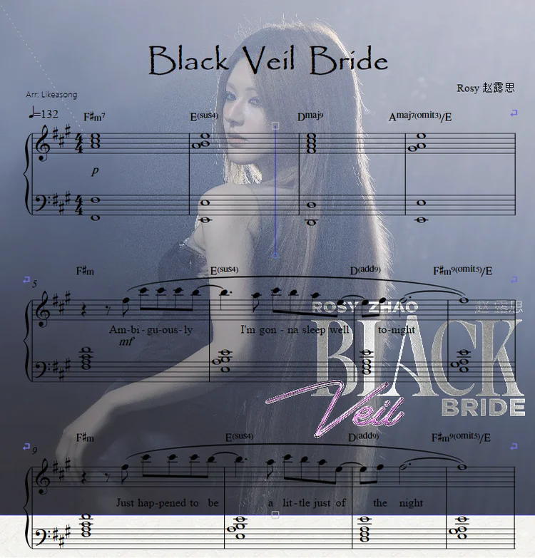 Black Veil Bride by Rosy Zhao(赵露思) - Rosy Zhao(赵露思) by likeasong