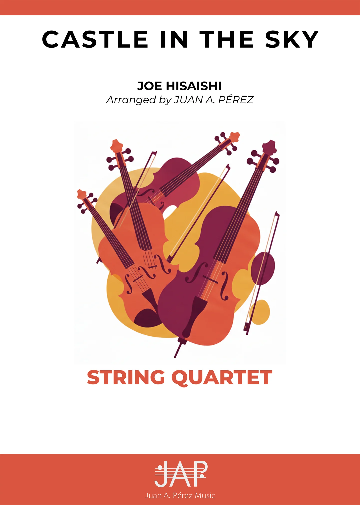 Castle in the Sky (String Quartet) - Joe Hisaishi by Juan A. Pérez