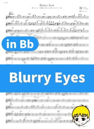 Blurry Eyes - L'Arc~en~Ciel (DNA² / in Bb) by muta-sax