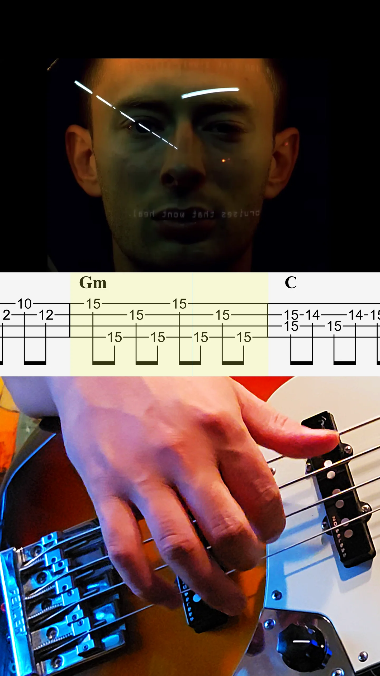 No Surprises - Radiohead (Super Bass(Chord Series)) by Super Bass