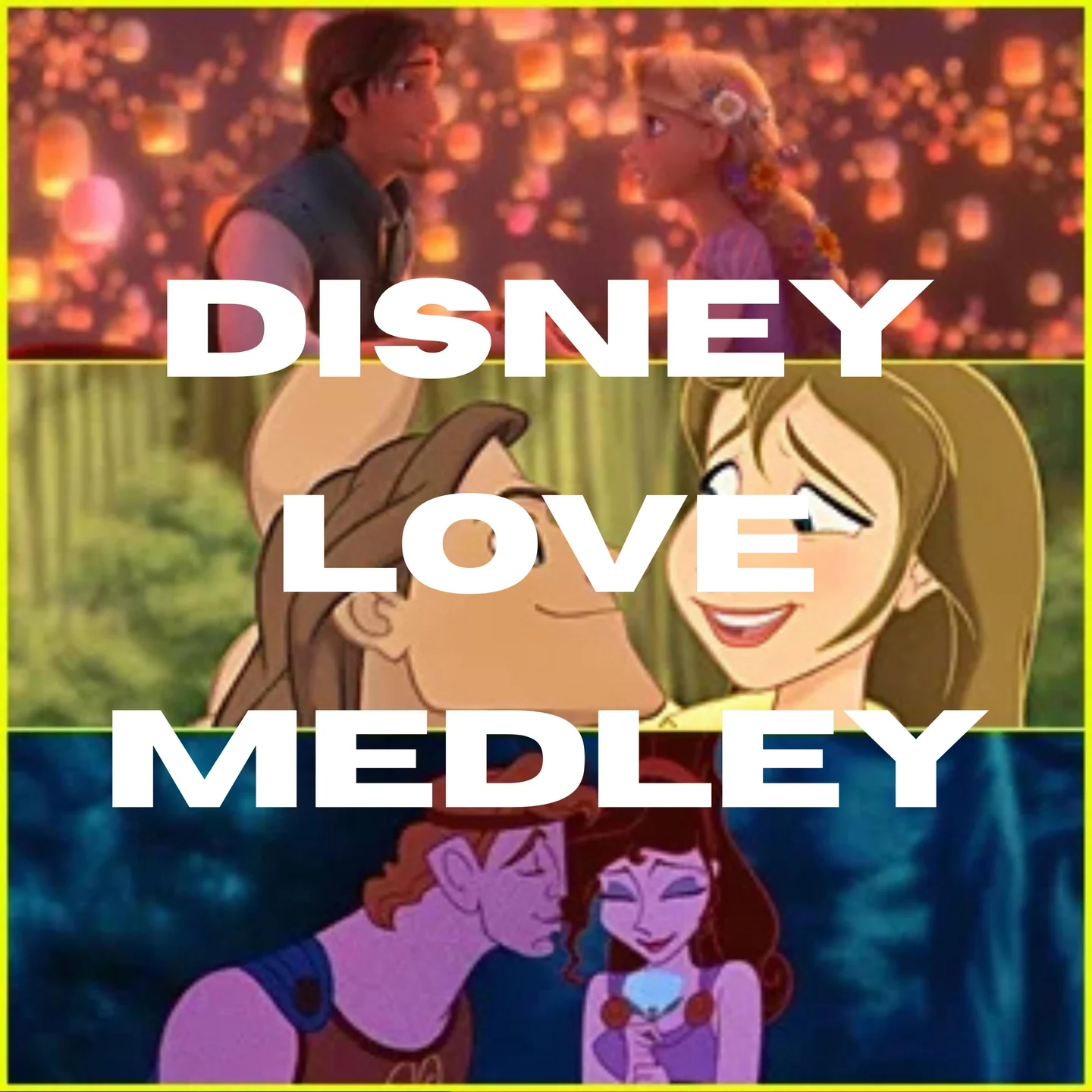 Disney Love Medley (Strings Quartet) by Danny Cheng