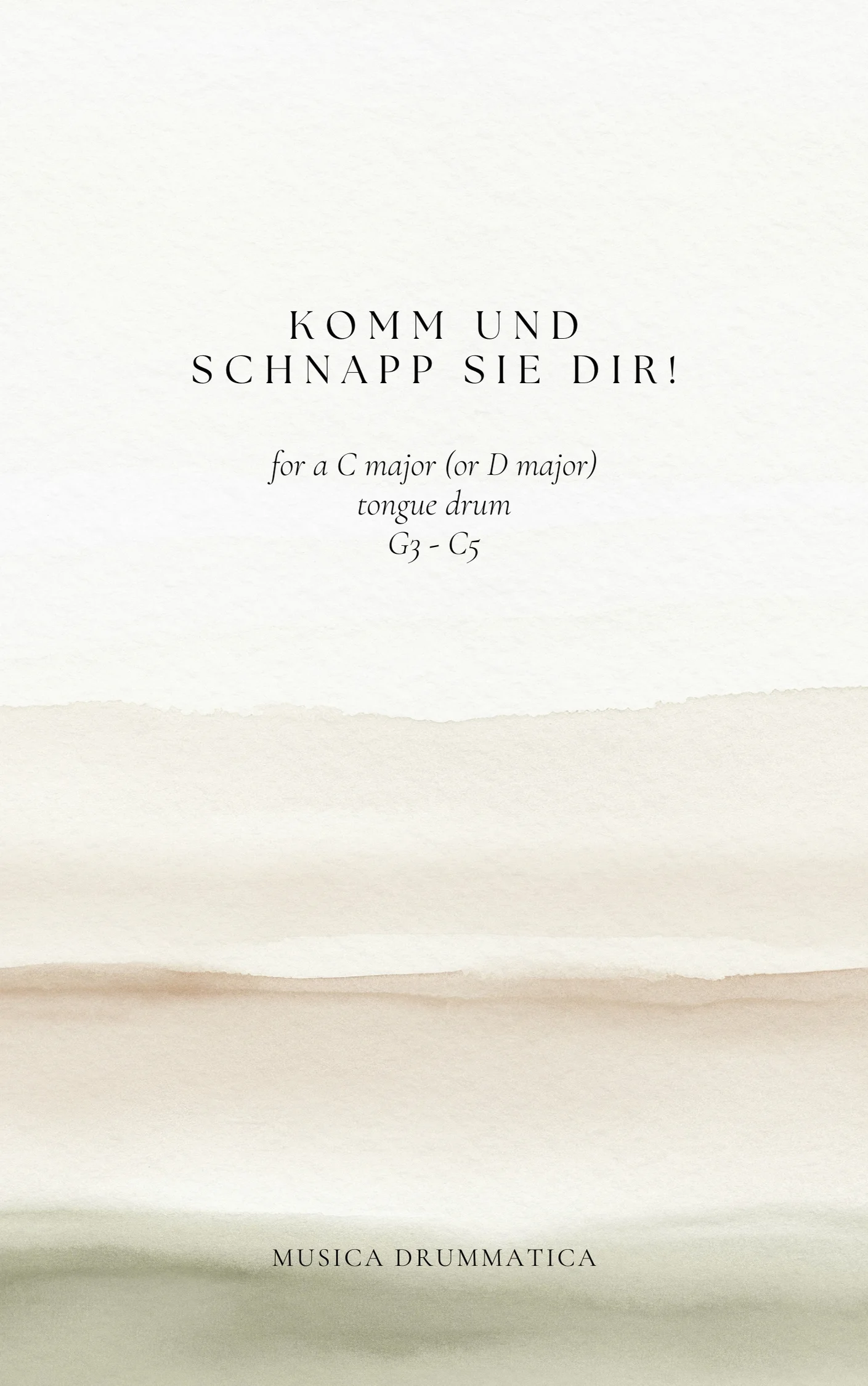 Komm und schnapp sie dir (Gotta catch 'em all) - Noel Pix (German version) by Musica Drummatica