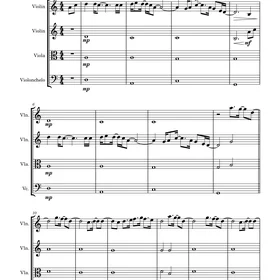 Watermelon sugar (for string quartet)