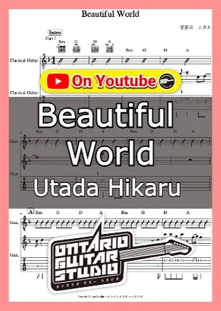 Beautiful World - Neon Genesis Evangelion by Ontario Guitar Studio