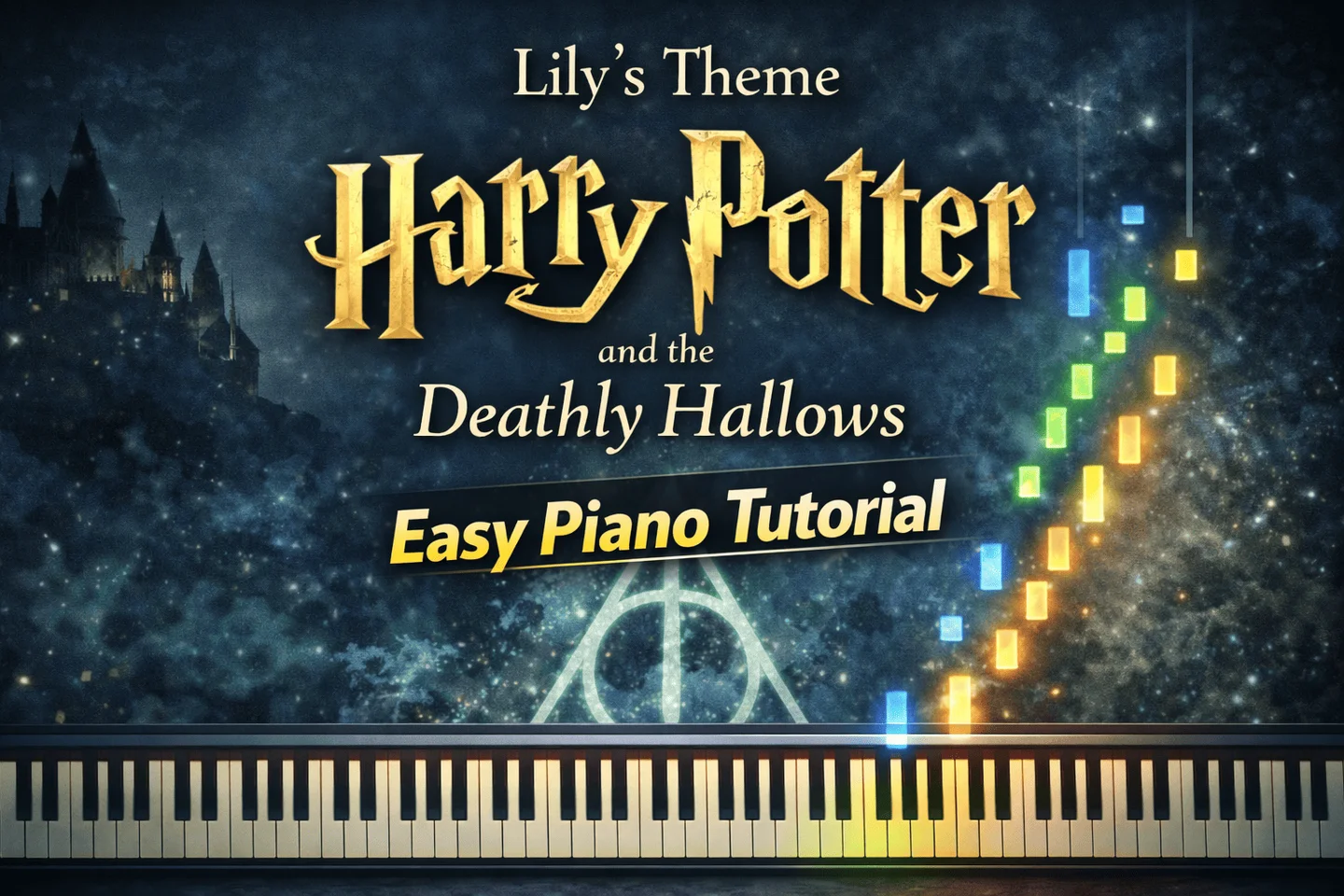 Lily's Theme - Alexandre Desplat by Anime Piano Tutorials