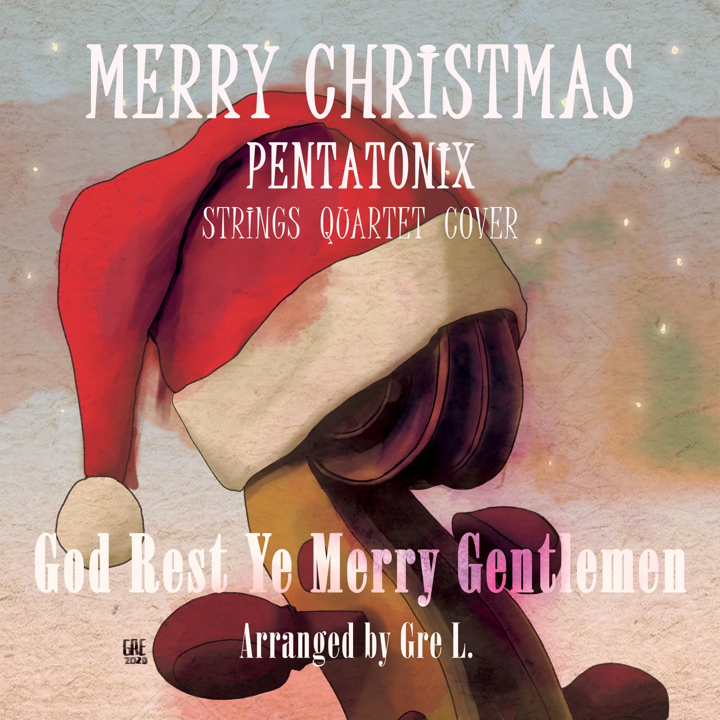 GOD REST YE MERRY, GENTLEMEN (Strings Quartet) by Gre. L.