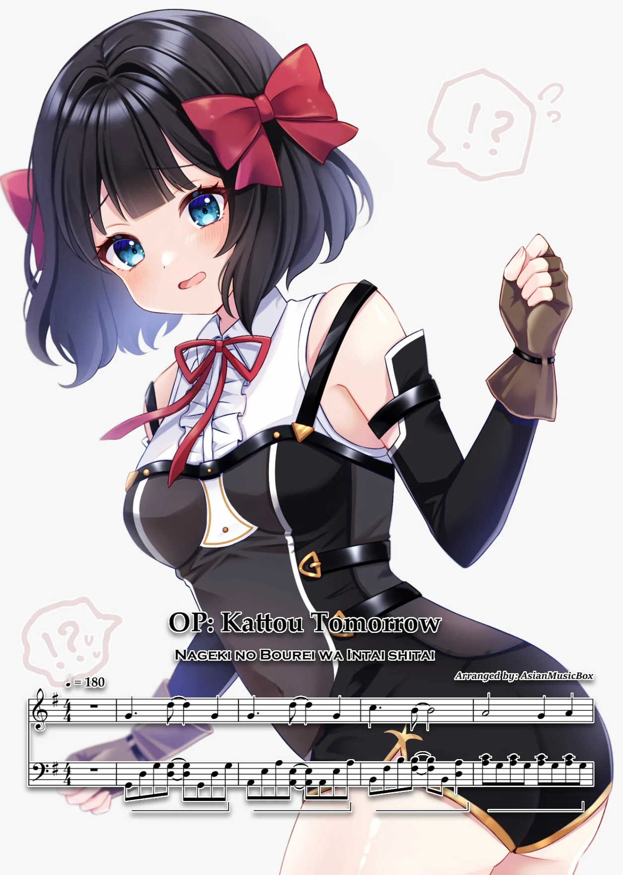 Kattou Tomorrow (Nageki no Bourei wa Intai shitai Opening) - Lezel by AsianMusicBox