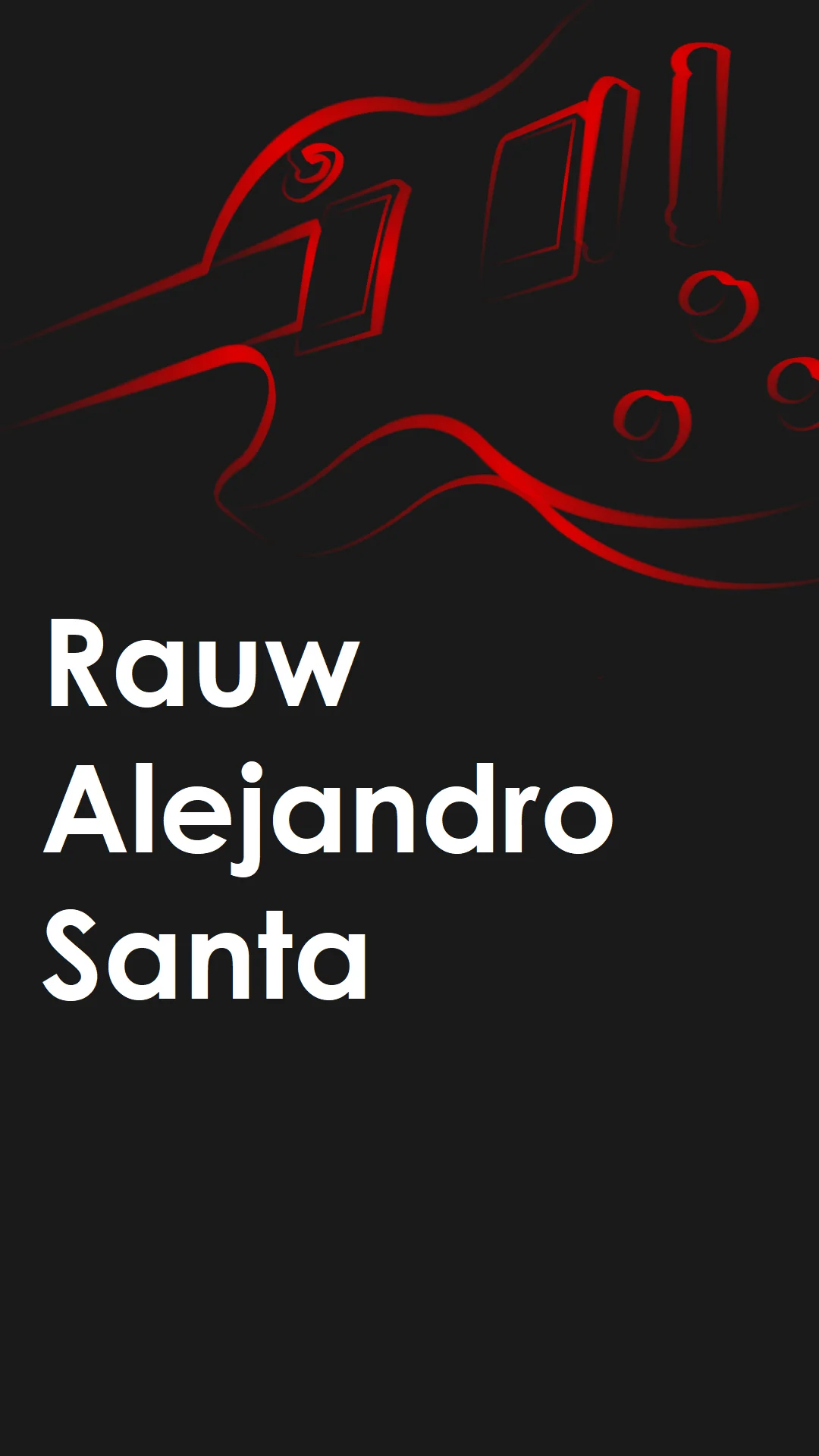 Santa - Rauw Alejandro by Mario Serrato