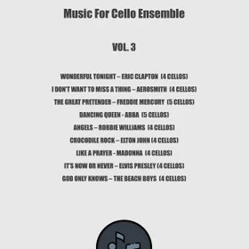 BEST MUSIC FOR CELLO ENSEMBLE VOL.3