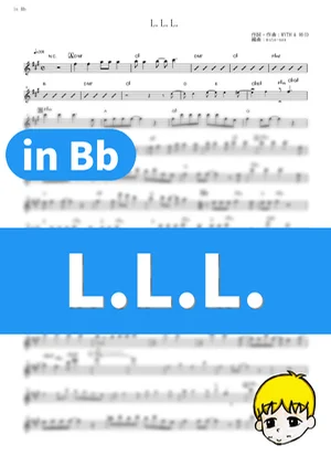 L.L.L. - MYTH & ROID (『オーバーロード』 / in Bb) by muta-sax