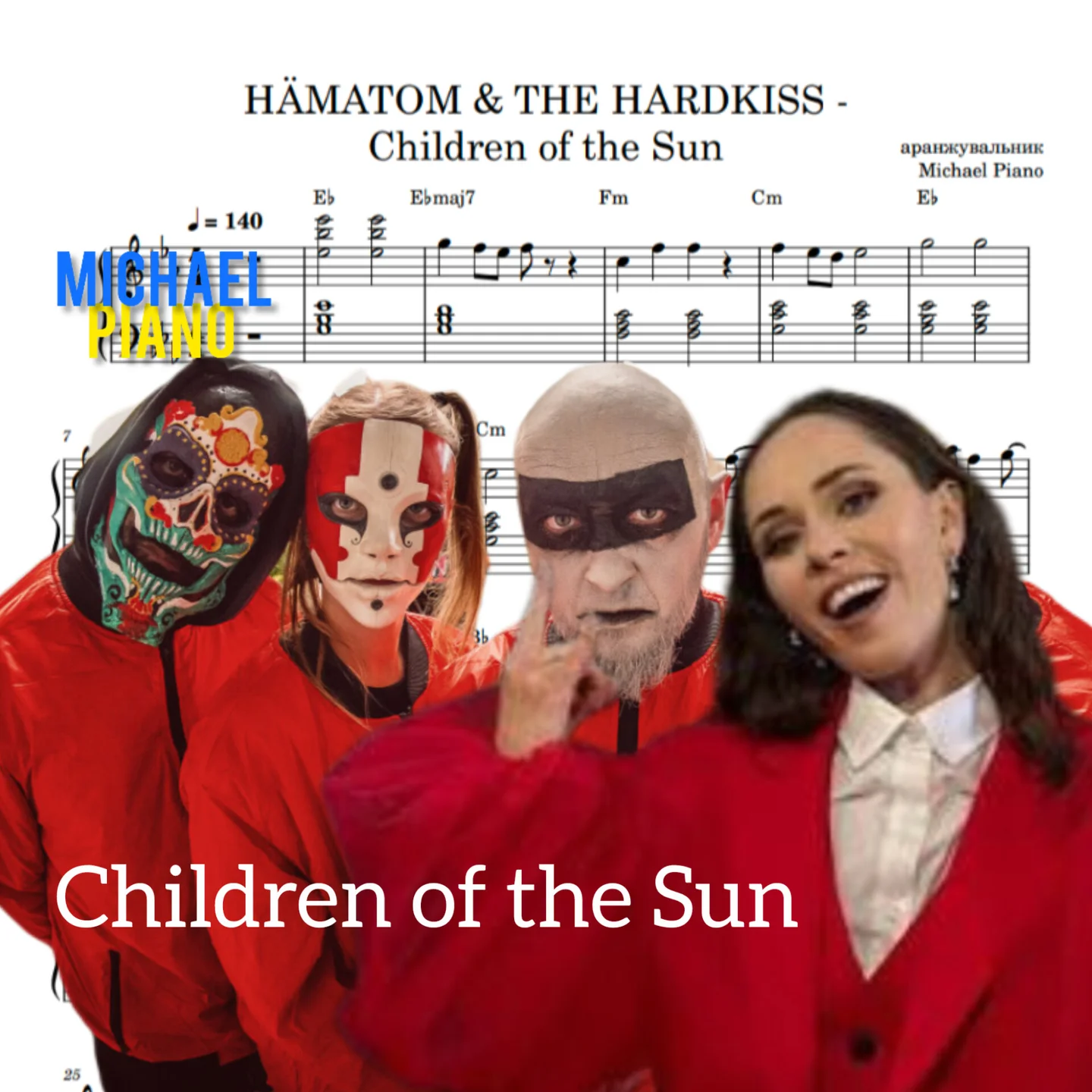 Children of the Sun - HÄMATOM & THE HARDKISS by Michael piano