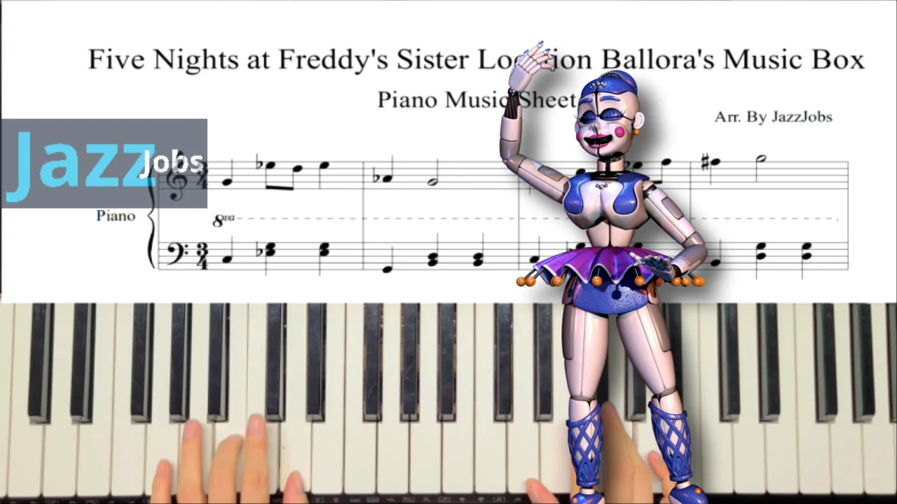 Five Nights at Freddy's: Sister Location Ballora's Music Box 프레디의 피자 가게 발로라의 뮤직박스 - Five Nights at Freddy's by JazzJobs