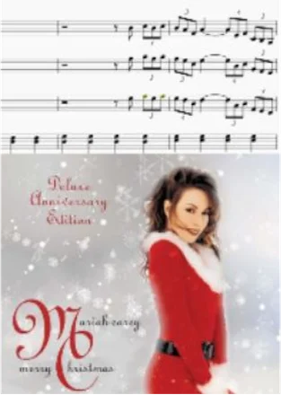 All I Want For Christmas Is You - マライアキャリー (アンサンブル楽譜) by op.R