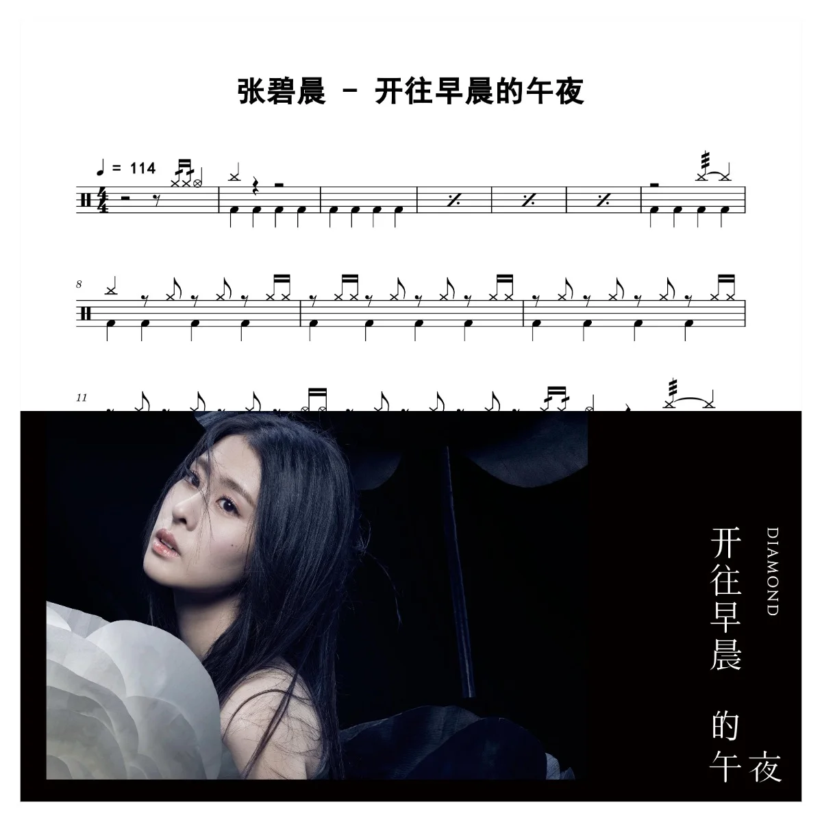 开往早晨的午夜 - 张碧晨 by 老虎不说谎